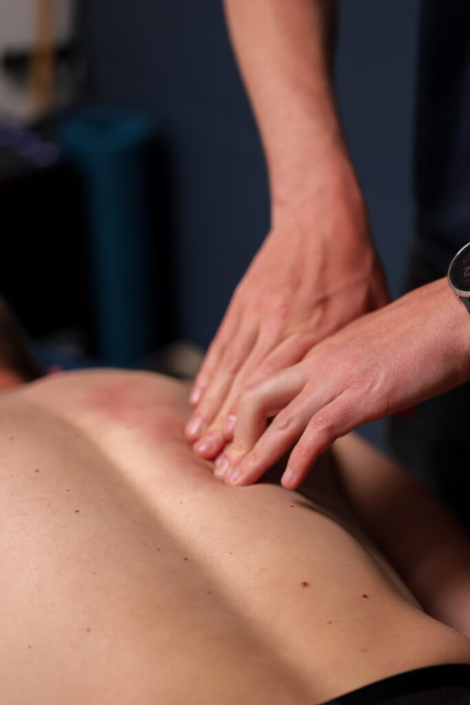 Deep tissue massage